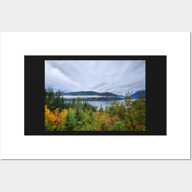 Lake Cushman Autumn Wall Art by kchase